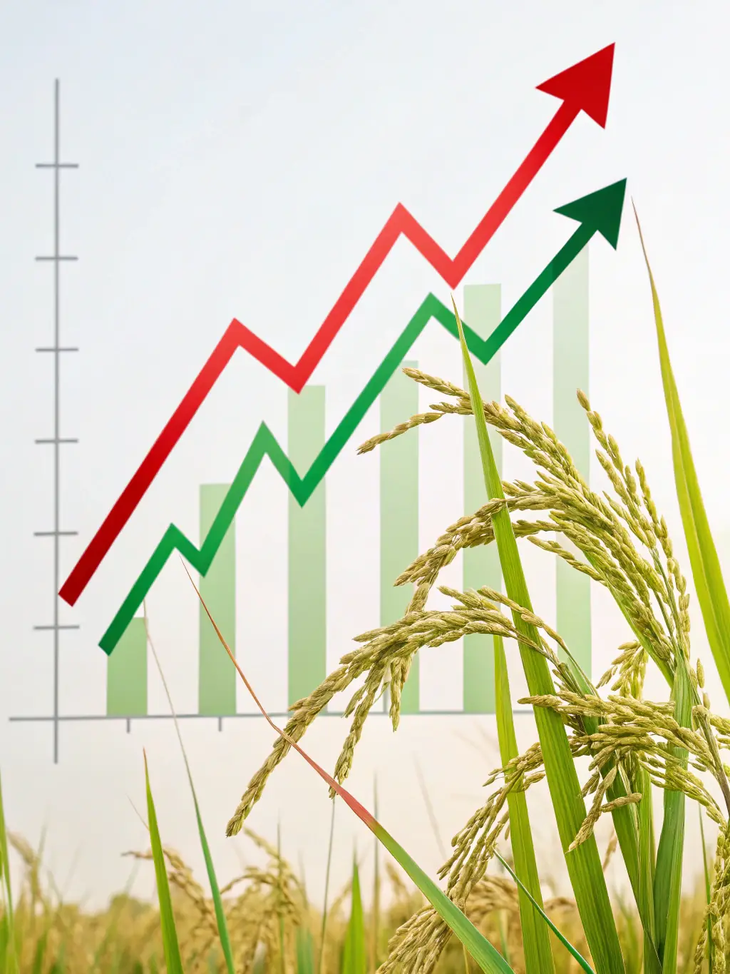 A graph showing financial growth and stability, representing the benefits of loyaltystack.fun's financial consulting services in South Africa.